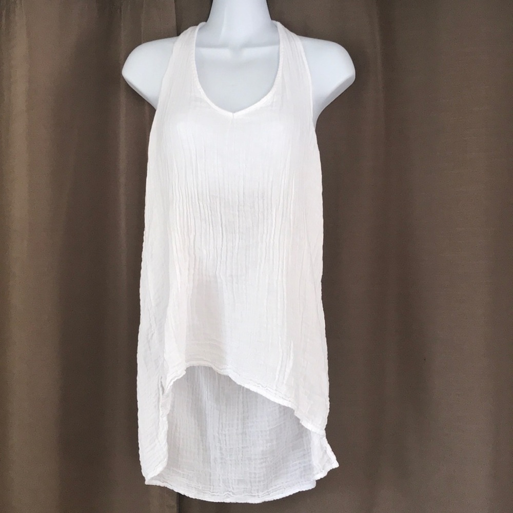 Michael Stars gauze halter